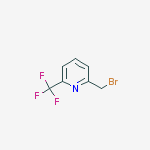 Structure of 2-(bromomethyl)-6-(trifluoromethyl)pyridine