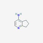 Structure of 6,7-dihydro-5H-cyclopenta[b]pyridin-4-amine
