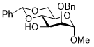 Structure of Methyl 2-O-benzyl-4,6-O-benzylidene-α-D-mannopyranoside