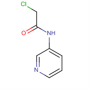 2-氯-N-3-吡啶基乙酰胺结构式