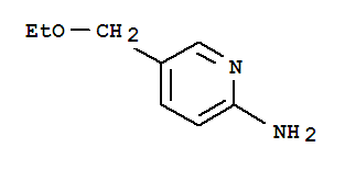 Structure of 2-Pyridinamine,5-(ethoxymethyl)-