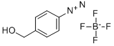 Structure of 4-(Hydroxymethyl)benzene-1-diazonium·tetrafluoroborate
