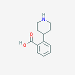 Structure of 2-(Piperidin-4-yl)benzoic acid