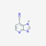 1h-imidazo[4,5-b]pyridine-7-carbonitrile结构式