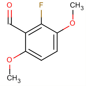 Benzaldehyde, 2-fluoro-3,6-dimethoxy-结构式