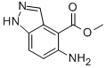 Structure of 5-AMINO 1H-INDAZOLE-4-CARBOXYLIC ACID METHYL ESTER