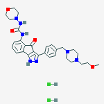 RGB-286638, HCL SALT结构式