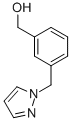 [3-(1H-PYRAZOL-1-YLMETHYL)PHENYL]METHANOL结构式