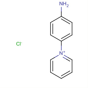 Pyridinium, 1-(4-aminophenyl)-, chloride结构式