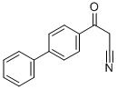 3-[1,1-biphenyl]-4-yl-3-oxopropanenitrile结构式