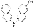 3-hydroxy-7H-dibenzo(c,g)carbazole结构式