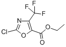 ETHYL-2-CHLORO-4-(TRIFLUOROMETHYL)OXAZOLE-5-CARBOXYLATE结构式