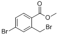 Structure of METHYL 4-BROMO-2-BROMOMETHYL-BENZOATE