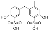 Structure of dicresulene