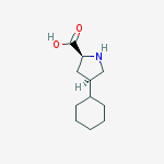 顺式-4-环己基-L-脯氨酸结构式