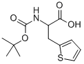 Structure of BOC-BETA-(2-THIENYL)-DL-ALA-OH