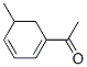 Structure of Ethanone,1-(5-methyl-1,3-cyclohexadien-1-yl)-