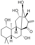 Structure of (14R)-1α,7α,12α,14-Tetrahydroxykaur-16-en-15-one