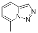 Structure of 7-METHYL-1,2,3-TRIAZOLO(1,5-A)PYRIDINE