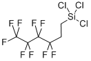 Structure of NONAFLUOROHEXYLTRICHLOROSILANE