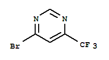 Structure of 4-BROMO-6-(TRIFLUOROMETHYL)PYRIMIDINE