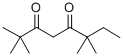Structure of 2,2,6,6-TETRAMETHYL-3,5-OCTANEDIONE