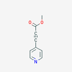 Structure of METHYL 3-(4-PYRIDYL)PROPIOLATE