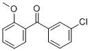 Structure of 3-CHLORO-2-METHOXYBENZOPHENONE
