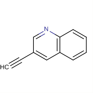 Quinoline, 3-ethynyl-结构式