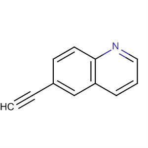 Structure of Quinoline, 6-ethynyl-