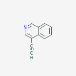 Chemical structure of 4-Ethynylisoquinoline