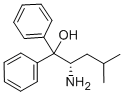 Structure of (S)-(-)-2-AMINO-4-METHYL-1,1-DIPHENYL-1-PENTANOL