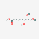 Methyl (5s,6r)-5,6,7-trihydroxyheptanoate结构式