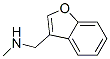 Structure of 3-Benzofuranmethanamine,  N-methyl-