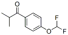 Structure of 1-[4-(difluoromethoxy)phenyl]-2-methylpropan-1-one