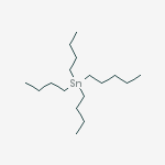 Structure of stannane, tributylpentyl-