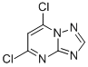 5,7-DICHLORO-[1,2,4]TRIAZOLO[1,5-A]PYRIMIDINE结构式
