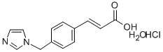 Structure of Ozagrel hydrochloride