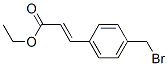 Structure of (E)-3-[p-Bromomethylphenyl]acrylic acid ethyl ester