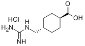 Structure of TRANS-4-GUANIDINOMETHYLCYCLOHEXANECARBOXYLIC ACID HYDROCHLORIDE
