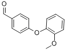 Structure of 4-(2-METHOXY-PHENOXY)-BENZALDEHYDE