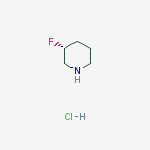 Structure of (3r)-3-fluoropiperidine;hydrochloride