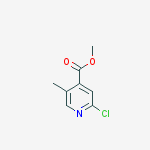 Structure of Methyl 2-chloro-5-Methylisonicotinate