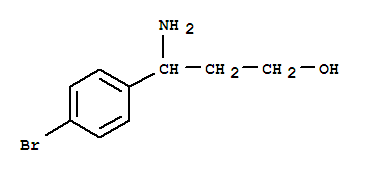 Structure of 3-(4-BROMOPHENYL)-DL-BETA-ALANINOL