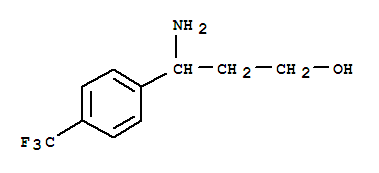 Structure of 3-(4-TRIFLUOROMETHYLPHENYL)-DL-BETA-ALANINOL
