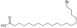 Structure of 19-BROMO-NONADECANECARBOXYLIC ACID