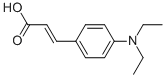 Structure of 4-(DIETHYLAMINO)CINNAMIC ACID