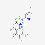 Structure of Tridehydro Pirlimycin