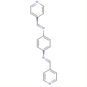 Structure of 1,4-Benzenediamine, N,N'-bis(4-pyridinylmethylene)-