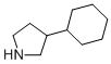 Structure of 3-CYCLOHEXYL-PYRROLIDINE